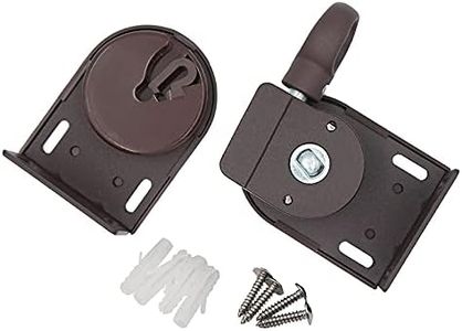 Lihopefe Cordless Bracket, Usual Replacement Parts for Indoor/Outdoor Sun Shades or Roller Up Blinds (Brown)