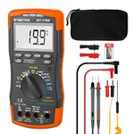 BTMETER Automotive Multimeter, BT-770K Auto Ranging Engine Analyser for Dwell Angle Pulse Width Tach Temperature Duty Cycle Voltage Current Resistance Test