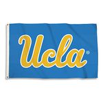 BSI PRODUCTS, INC. - UCLA Bruins 3’x5’ Flag with Heavy-Duty Brass Grommets - UCLA Football, Basketball and Baseball Pride - High Durability for Indoor and Outdoor Use - Great Gift Idea - UCLA