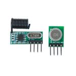 Electronic Spices 433Mhz RF Wireless Transmitter and Receiver Module for Arduino