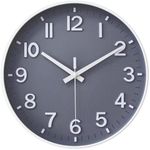 HZDHCLH Wall Clock 12 Inch Silent N