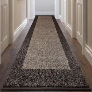 DOMUSTEX Runner Rug 32" x 168", for Hallway, Floor, Bedroom, Roll Packing