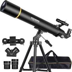 Portable 80mm Refractor Telescope – Compact Travel Scope