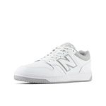 New Balance Men's 480 Sneaker, White/White/White, 7 UK