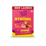 Yogabar Strong Choco Peanut Butter Protein Bars(Pack of 6), 12g Protein, No Added Sugar, No Preservatives