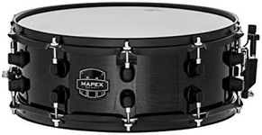 Mapex MPX 14 inch x 5.5 inch all birch snare drum in Transparent Black lacquer finish with black hardware