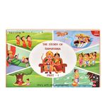 TaleSpin Ramayana -1, Interactive Ramayan Story Book with Reusable Activity Sheets, Puzzle Sheets,Skill Games, for Age Group 7-11 Years