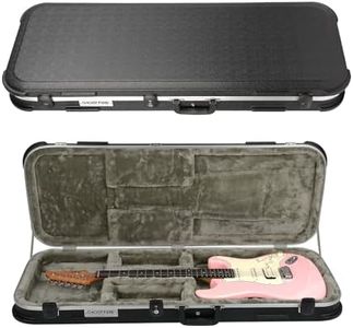 GHOSTFIRE Electric Guitar Hard Case Portable Guitar Hard-shell Case With Lock for Stratocaster/Telecaster (GC-LEG)
