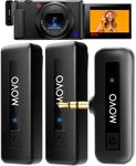 Movo Mini-Duo Wireless Microphones 