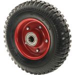Steelex D2648 8-Inch Single Wheel with Double Bearing