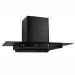 GLEN 90 cm 1200m3/hr Auto-Clean Filterless Wall Mounted Kitchen Chimney With Motion Sensor+Touch Controls (Selena Black)