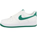 NIKE Men's Air Force 1 '07 Sneaker, White Malachite White, 10 UK