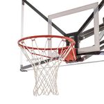 Silverback Standard Breakaway Rim with Nylon Net Compatible and Goaliath Portable Basketball Hoops