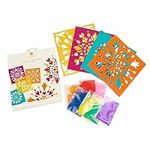 Made by Talking Tables | Rangoli Sand Stencil Kit Diwali Kids Crafts Kit DIY Paper Arts and Craft Activity | Product Reusable & Packaging Fully Recyclable | Pack of 4