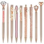 Janmini 9 Pcs Rose Gold Ballpoint P