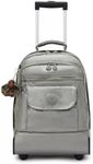 Kipling Women's Sanaa Large Rolling Backpack, Adjustable Padded Straps, Slide-Up Handle, Crinkle Nylon Backpack