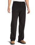 Carhartt Men's Desert Washed Duck Dungaree Work Pants, Black, 34W x 32L