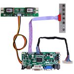 owootecc NT68676 HDMI VGA DVI Arcade Audio Input LCD Controller Driver Board For HSD190MEN4 M170EN06 M170EG01 17" 19" 1280x1024 4CCFL 30Pin LCD Panel, Fit for Arcade1Up Monitor