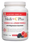 Preferred Nutrition Medi C Plus Lysine Berry with Magnesium Powder, Vitamin C & L- Lysine Formula (1KG)