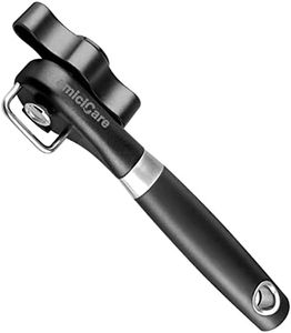 amiciCare Can Opener, Manual Tin Opener with Anti-Slip Grip Handle and Stainless Steel Sharp Blade