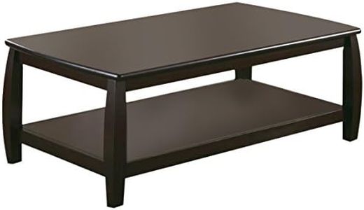 Coaster Home Furnishings Marina Coffee Table with Shelf Capp