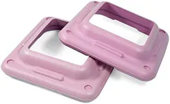 Yes4All Aerobic Step Platform Extra Risers Health Club Size - Pastel Pink - Pair