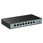 SODOLA 9 Port 2.5G Smart Web Ethernet Switch,1 10G SFP Slot&8 x 2.5G Base-T Ports,Static Aggregation/QoS/VLAN/IGMP Supported, Metal Fanless Managed Multi-Gigabit Switch