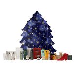 RITUALS The Ritual of Advent 2D 2022 Advent Calendar - Worth £130 - Exclusive Beauty Advent Calendar 2022 with 24 Luxury Gifts, Including 4 x Advent Candles - With Gift Box & Ribbon, blue