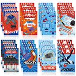 24 Pieces Ice Hockey Mini Notepads Hockey Party Favors Hockey Note Pads Hockey Small Notebooks Sports Memo Pad 2.36 x 3.94 Inch for Men Women Student Teacher Office Reward Sports Theme Party Gift