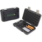 ENGINEER Handy Crimp PAD-02 Tool Kit' - Versatile Precision Universal Crimping Set with Inter-Changeable Dies.Made in Japan.,Orange