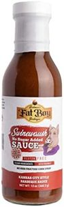 Fat Boy Natural BBQ Swinewaush Sauce PACK OF 2 - Perfect for Beef, Pork, Chicken, Pulled Pork and Ribs - Clean Ingredients, Gluten Free, Keto Friendly, No MSG & No High Fructose Corn Syrup - 13 oz (396.9g)