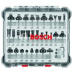 BOSCH (Universally Compatible Accessory) RBS030MBS 30 pc. Carbide-Tipped Wood Router Bit Set