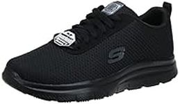 Skechers for Work Men's Flex Advantage Bendon Wide Work Shoe,Black,14 W US