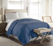 Thermee Micro Flannel Electric Blanket, Full, Ultramarine