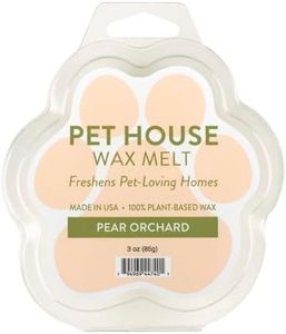 Pet House Pear Orchard Sented Wax Melts - Natural, Long-Lasting, Plant Based Pet Friendly Holiday Wax Melts Pack of 2