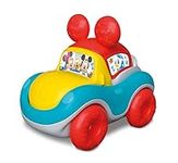 Clementoni 17722 Coche desmontable Mickey Minnie Puzzle Car Disney Baby-Early, Infant, Activity Toys for 1+ Year Olds, Made in Italy, Multi-Coloured, Medio