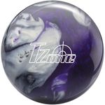 Brunswick T Zone Bowling Ball (Black/Purple/Silver, 10lbs)