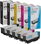 LD Remanufactured Ink Cartridge Replacement for Epson 273XL High Yield (Black, Cyan, Magenta, Yellow, Photo Black) 5-Pack