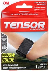 Tensor Tennis Elbow Brace, Black, One Size