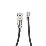 Hakeeta 8 Pin Male to RJ-45 Conversion Cable Adapter for Yaesu FT-450D FT-897D FT-991 FT-891 Compatible with Various Microphone Types