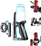 KEWIG Bicycle Water Bottle Holder for Bike & Motorcycle, Adjustable Bike Water Bottle Cages Fit for Diameter 2'' - 3'' Cup, Compatible with Handlebars or Tubes 20mm to 35mm in Diameter