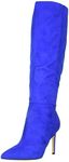 NINE WEST FOOTWEAR Women's Richy Over-The-Knee Boot, Rich Azzuro, 7 UK