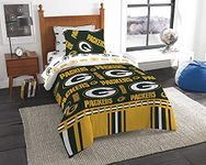 NORTHWEST NFL Green Bay Packers Bed in a Bag Set, Twin, Rotary