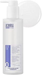 ACWELL pH Balancing Watery Cleansing Oil Facial Cleanser 6.76 fl.oz. - Makeup Cleansing Water Oil for Sensitive Skin, Lightweight Watery Oil Formula, Green Tea Water and Tea Tree Leaf Extract, Gentle Blackhead Cleanser