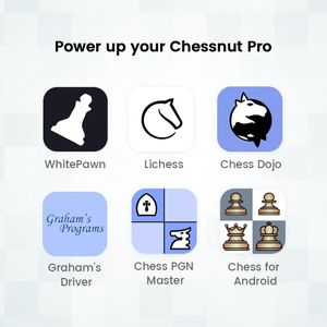 Chessnut Pro Electronic Chessboard, 55cm – Smart Bluetooth Board