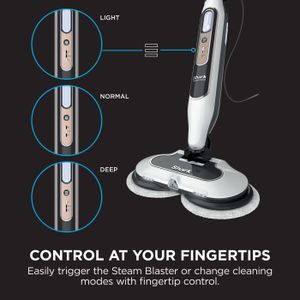 Shark Steam Mop – White/Grey Floor Cleaner