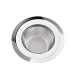 DClub Kitchen Sink Strainer Stainless Steel, Kitchen Sink Drain Strainer, Sink Strainers with Large Wide Rim 4.5" Diameter for Kitchen Sinks. (1 Pcs Pack)