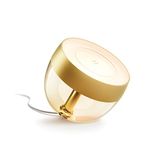 Philips Hue Iris White and Colour Ambiance Smart Table Light v4 [Gold] With Bluetooth. Works with Alexa, Google Assistant and Apple Homekit.