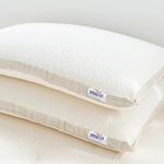 Springtek 100% Natural Latex Charcoal Infused Pillow Pack of 2-16 x 24