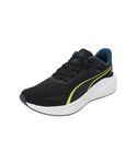 Puma Unisex Adults Skyrocket Lite Road Running Shoes, Puma Black-Ocean Tropic-Lime Pow, 10 UK